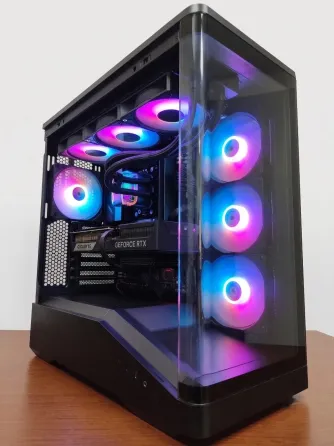Игровой пк Ryzen 7800X3D + RTX 5070 Ti Донецк