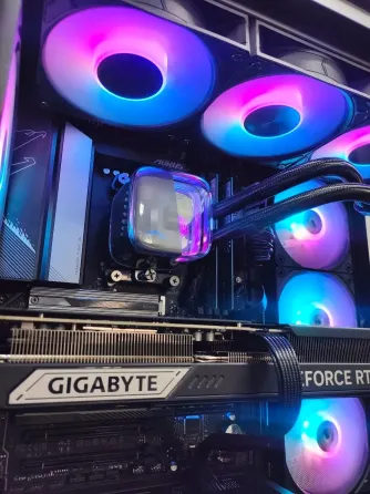 Игровой пк Ryzen 7800X3D + RTX 5070 Ti Донецк
