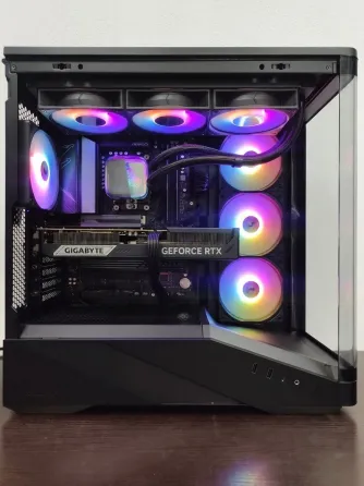 Игровой пк Ryzen 7800X3D + RTX 5070 Ti Донецк