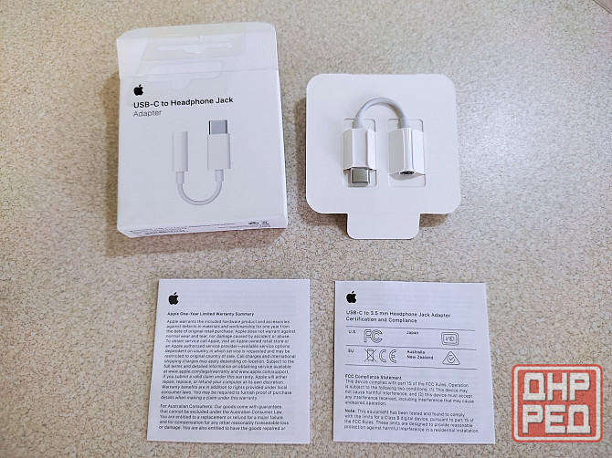 Переходник Apple USB-C - 3.5 мм, адаптер, Оригинал Донецк - изображение 4
