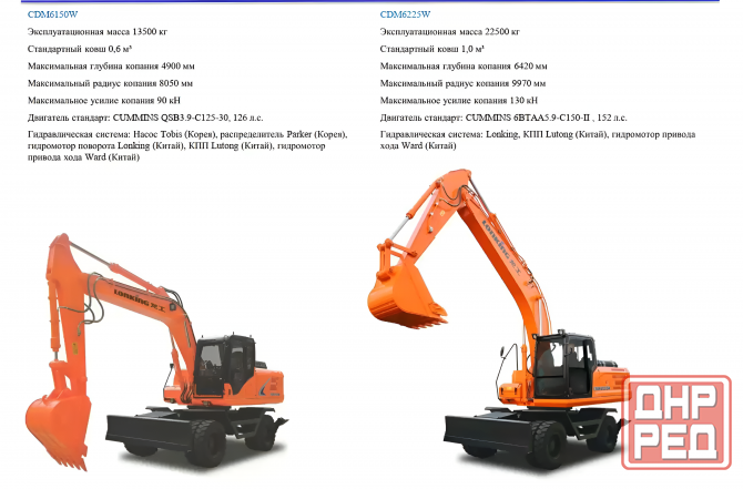 Экскаваторы от 1,6т до 90т Донецк - изображение 3
