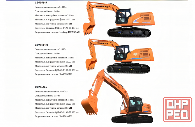 Экскаваторы от 1,6т до 90т Донецк - изображение 6