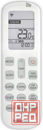 Сплит-система Hisense AS-13UW4RYDTV03 Expert Pro DC Inverter с дисплеем (до 41 м²) Макеевка - изображение 2