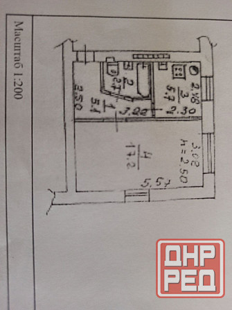 Однокомнатная квартира в центре города Донецк - изображение 12