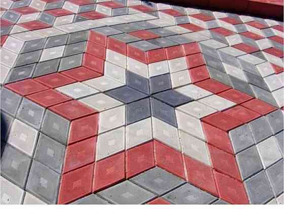Тротуарная плитка вибролитая,прессованная Харцызск