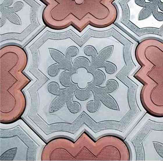 Тротуарная плитка вибролитая,прессованная Харцызск