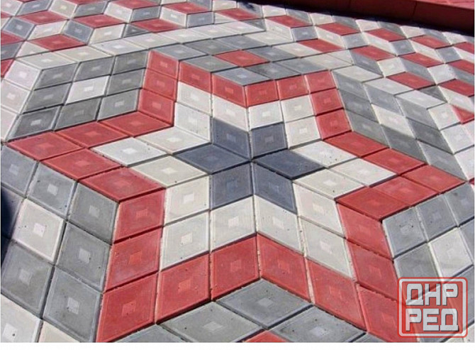 Тротуарная плитка вибролитая,прессованная Харцызск - изображение 4