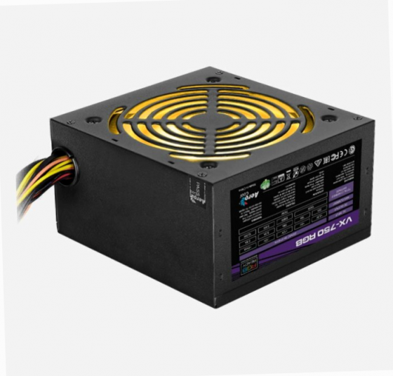Блок питания Aerocool (Formula) Vx Plus 750 Rgb 750w черный Box (арт-9927) Макеевка