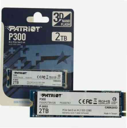 Твердотельный накопитель Ssd M.2 Nvme Patriot Memory P300 (P300p2tbm28) 2тб (арт-6377) Макеевка