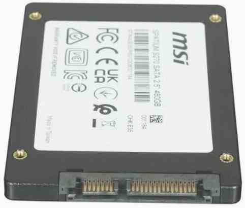 Твердотельный накопитель Ssd 2.5" Msi Spatium S270 (S78-440e350-P83) 480гб (арт-2631) Макеевка