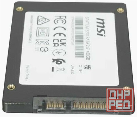 Твердотельный накопитель Ssd 2.5" Msi Spatium S270 (S78-440e350-P83) 480гб (арт-2631) Макеевка - изображение 2