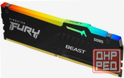 Оперативная память Dimm Ddr5 Kingston Fury Beast (Kf556c40bba-32) Rgb 32gb 5600mhz (арт-8002) Макеевка - изображение 1