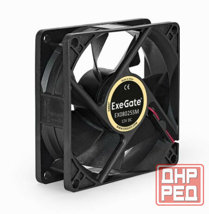 Вентилятор для корпуса Exegate Ex283381rus 80 мм (арт-3658) Макеевка - изображение 1