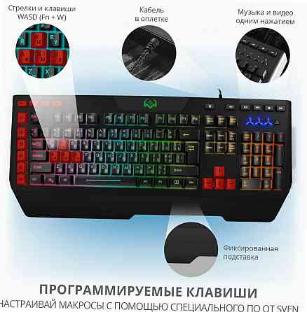 Игровая клавиатура Sven Kb-G9600 (арт-4028) Донецк
