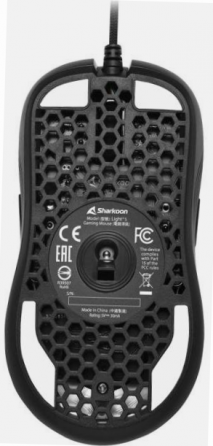 Игровая мышь Sharkoon Light2 S (Pixart Pmw 3327, Omron, 8 кнопок, 6200 Dpi, Usb, Rgb подсветка) (арт Макеевка
