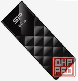 Флеш диск Silicon Power 64 Gb Ultima U03 Sp064gbuf2u03v1k, Usb 2.0, черный (арт-2247) Макеевка - изображение 1