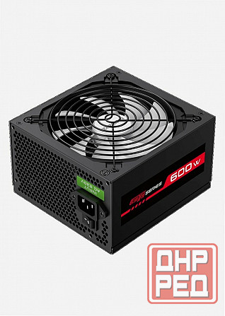 Блок питания Atx Zircon Gti-600 80+ (черный 600w 20+4pin 4+4pin 2*6+2pin 6*Sata 3*Molex вентилятор 1 Макеевка - изображение 3
