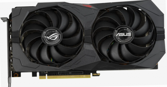 Видеокарта Asus Rog Strix Geforce Gtx 1660 Super Oc 6gb (Rog-Strix-Gtx1660s-O6g-Gaming) б/у (арт-425 Макеевка