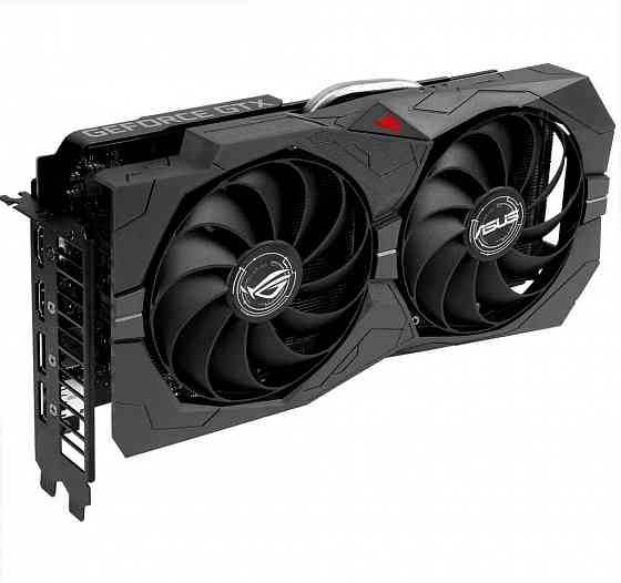 Видеокарта Asus Rog Strix Geforce Gtx 1660 Super Oc 6gb (Rog-Strix-Gtx1660s-O6g-Gaming) б/у (арт-425 Макеевка