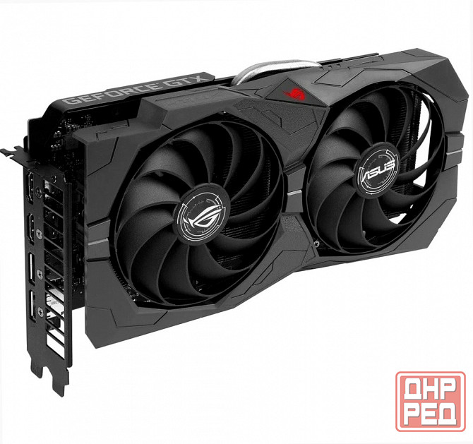 Видеокарта Asus Rog Strix Geforce Gtx 1660 Super Oc 6gb (Rog-Strix-Gtx1660s-O6g-Gaming) б/у (арт-425 Макеевка - изображение 1