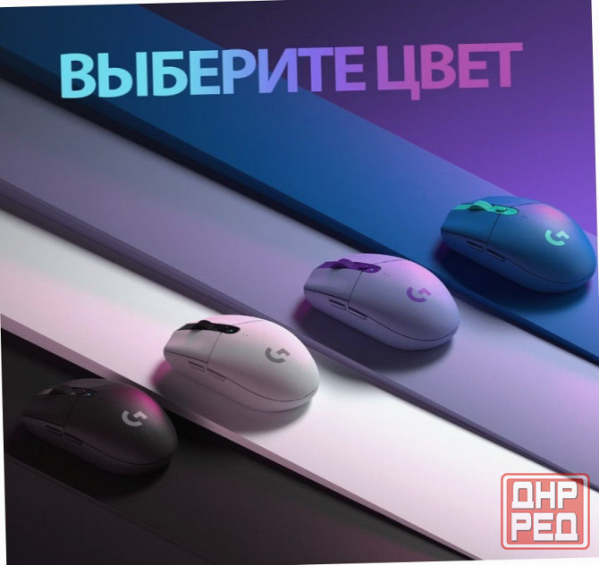 Беспроводная игровая мышь Logitech G G304 Lightspeed черный, датчик Hero, 12k Dpi (арт-4553) Донецк - изображение 2