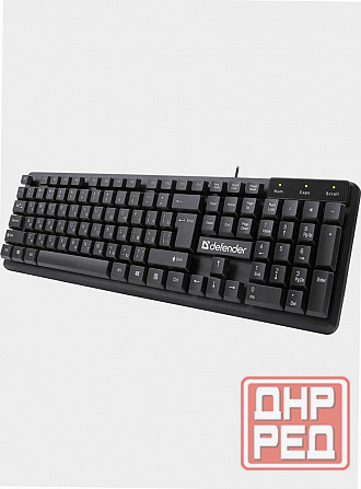 Проводная клавиатура Defender Symbol Hb-559 (Ru, черный,104 кн,1.5м) (45559) (арт-7699) Донецк - изображение 3