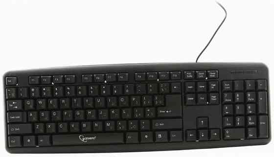 Клавиатура Gembird Kb-8320u-Bl, Usb, черный тип подключения: проводная, интерфейс: Usb (арт-2479) Донецк