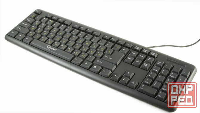 Клавиатура Gembird Kb-8320u-Bl, Usb, черный тип подключения: проводная, интерфейс: Usb (арт-2479) Донецк - изображение 1