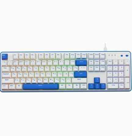 Клавиатура Redragon Faye Pro Ru, Rgb, белый-синий (72257) (арт-3619) Донецк