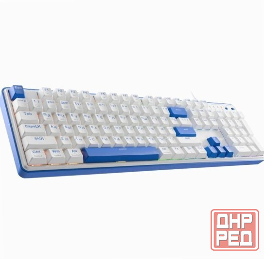 Клавиатура Redragon Faye Pro Ru, Rgb, белый-синий (72257) (арт-3619) Донецк - изображение 2