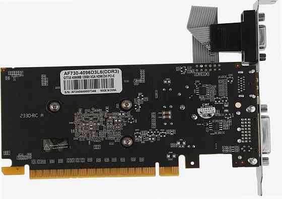 Видеокарта Afox Geforce Gt 730 (Af730-4096d3l6), 4 гб, Ddr3, 1333 мгц (арт-1417) Донецк