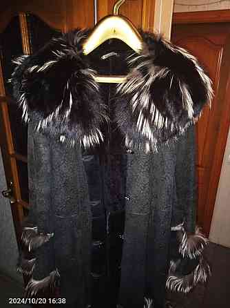 Кожаное пальто женское 50-52 разм. Донецк