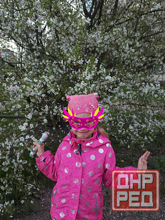 Курточка яркая на весну для девочки Донецк - изображение 1