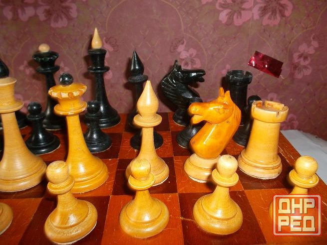 шахматы старые, деревянные Донецк - изображение 5