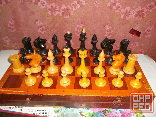 шахматы старые, деревянные Донецк - изображение 3