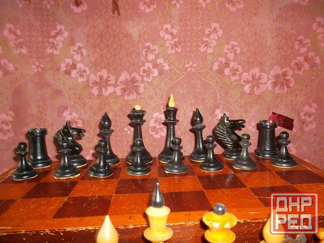 шахматы старые, деревянные Донецк - изображение 2