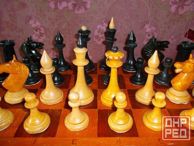 шахматы старые, деревянные Донецк - изображение 4