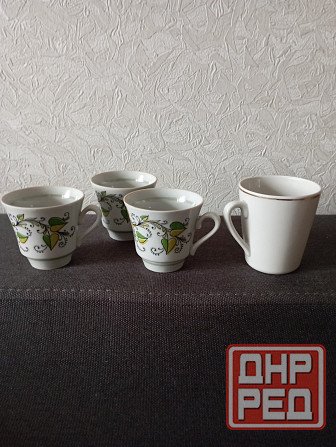 Чашки кофейные 4 шт Макеевка - изображение 2