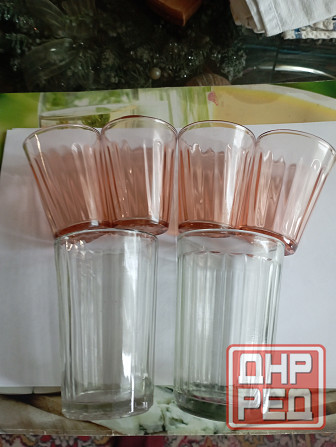 Набор стаканов 6 шт Макеевка - изображение 1