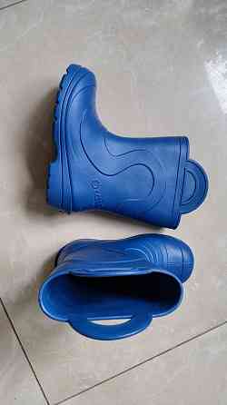 Сапоги резиновые синие Донецк