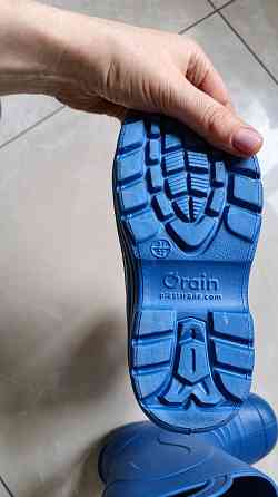 Сапоги резиновые синие Донецк