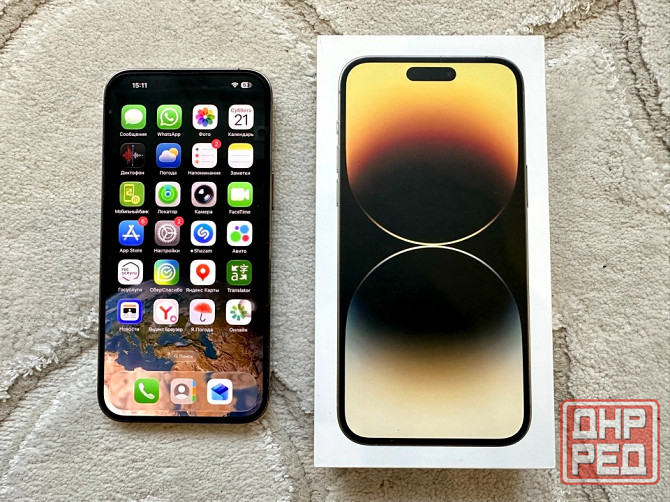 IPhone 14 pro max 256 гб золотой Макеевка - изображение 6