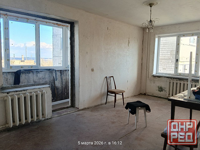 Крупногабаритная 1 ком. кв., 34.4м.кв., на Солнечном, ул.Скляренко, Мирный Донецк - изображение 1