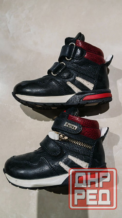 Весенние кожаные ботиночки 23 р-р Донецк - изображение 1