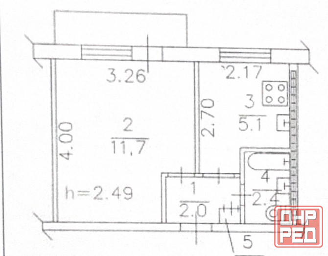 Однокомнатная Мирный Донецк - изображение 8
