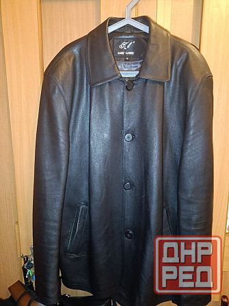 Продам демисезонную кожаную куртку. Донецк - изображение 1
