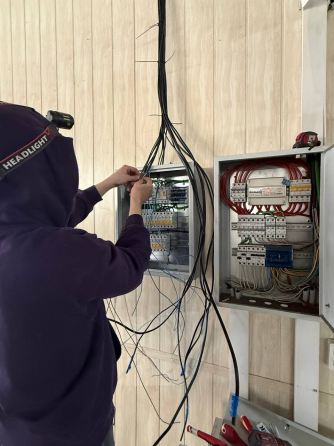 Электрик Донецк , замена проводки Донецк