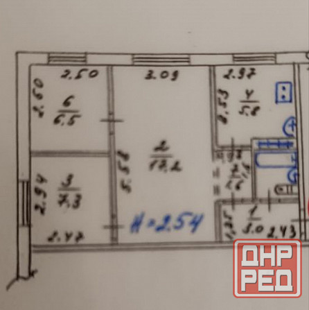 Продам 2хкв Кальмиусском районе 5 жмр Мариуполь - изображение 1