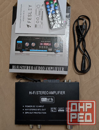 Аудио усилитель звука для колонок AK35. Горловка - изображение 2