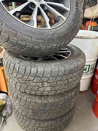 Продам диски с резиной в идеале r18 6*139.6 Стояли на Prado Донецк